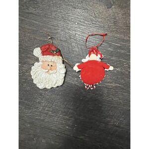 Santa Christmas Ornaments Holiday Decor Xmas Tree Decorations Set
